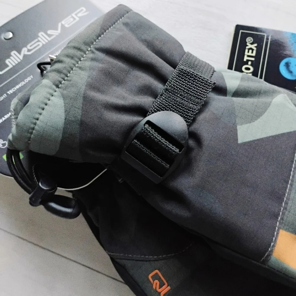 QUIKSILVER NEW Mission Insulated Snow Mitts
